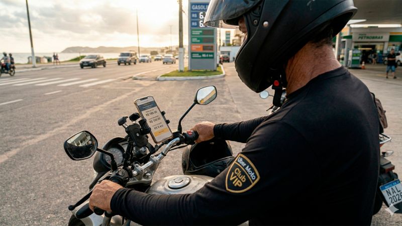 Calculadora para piloto/motorista Uber e 99 moto grátis e fácil