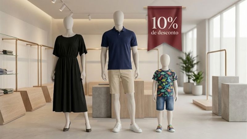 O Segredo do Preço de Fábrica: Como Vestir a Família Toda com "Preço de Fábrica" e Estilo na Rovitex (Com 10% OFF!)